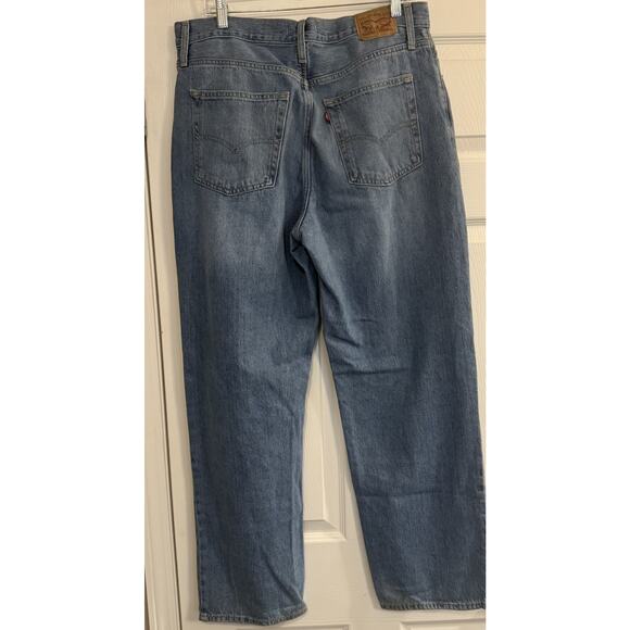Levis Jeans ‘94 Baggy Women 32 Wide Barrel Leg Streetwear Retro Festival Grunge - Picture 2 of 15